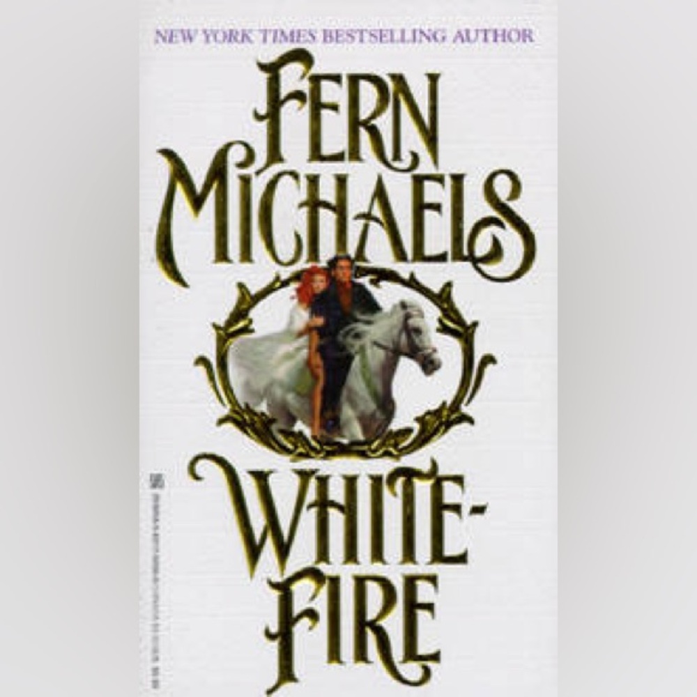 fern michaels white fire hard cover book